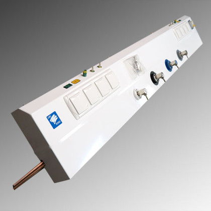 Консоль настенная реанимационная КПМ-АМС-НР 1600 мм Фото товара Консоль настенная реанимационная КПМ-АМС-НР 1600 мм