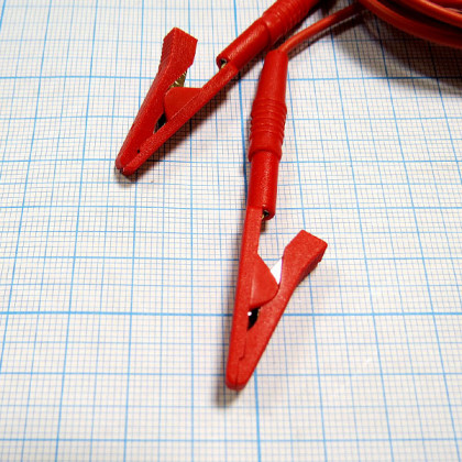 Кабель 2-контактный универсальный с зажимами Фото товара Кабель 2-контактный универсальный с зажимами