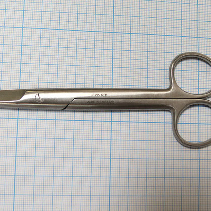 Ножницы хирургические прямые J-22-101 Фото товара Ножницы хирургические прямые J-22-101