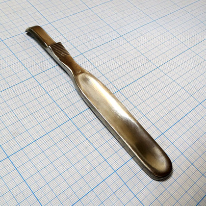 Распатор изогнутый малый ОХ-4-213 Фото товара Распатор изогнутый малый ОХ-4-213