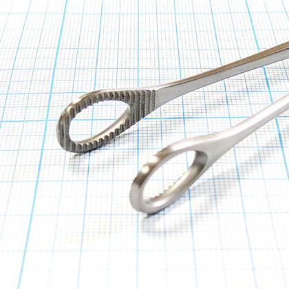 Щипцы кишечные окончатые для взрослых J-20-762 Фото товара Щипцы кишечные окончатые для взрослых J-20-762