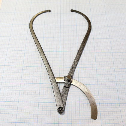 Тазомер J-20-385 акушерский металлический Фото товара Тазомер J-20-385 акушерский металлический