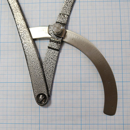 Тазомер J-20-385 акушерский металлический Фото товара Тазомер J-20-385 акушерский металлический