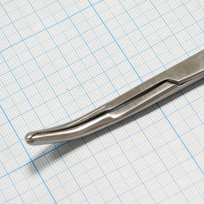 Зажим с кремальерой J-17-285 Фото товара Зажим с кремальерой J-17-285