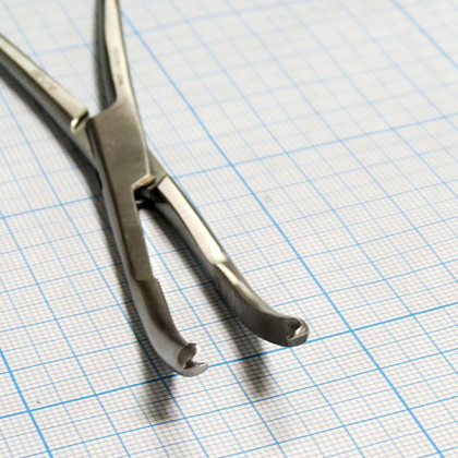 Зажим с кремальерой J-17-285 Фото товара Зажим с кремальерой J-17-285