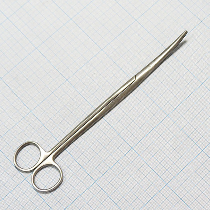 Фото товара Ножницы вертикально-изогнутые 230 мм J-22-074