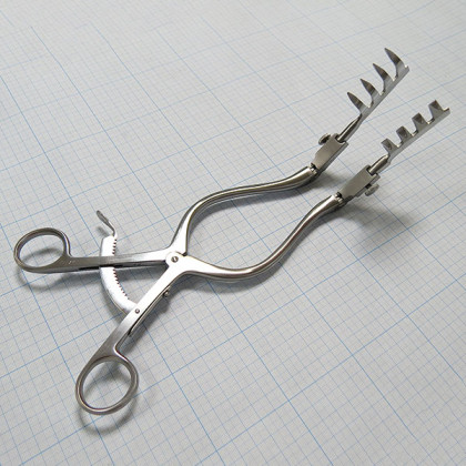 Ранорасширитель нейрохирургический универсальный Егорова-Фрейдина J-19-409 Фото товара Ранорасширитель нейрохирургический универсальный Егорова-Фрейдина J-19-409