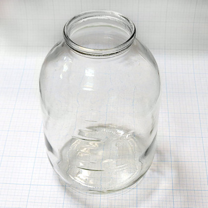 Банка для отсасывателя ОМ-1 (3 литра) Фото товара Банка для отсасывателя ОМ-1 (3 литра)