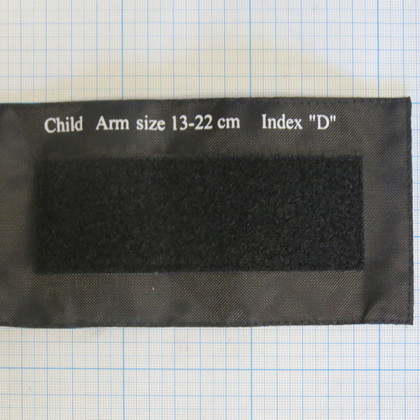 Манжета с камерой двухтрубочная (без скобы) CS Medica №2 D (13-22 см) детская Фото товара Манжета с камерой двухтрубочная (без скобы) CS Medica №2 D (13-22 см) детская