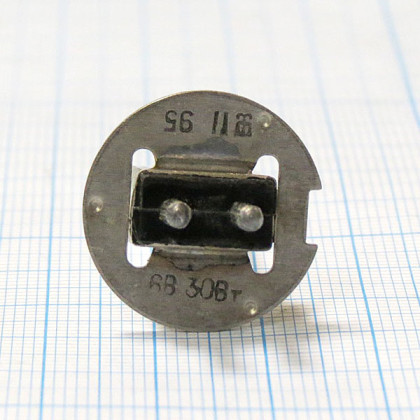 Лампа КГМН 6-30 (PG22-6,35) Фото товара Лампа КГМН 6-30 (PG22-6,35)