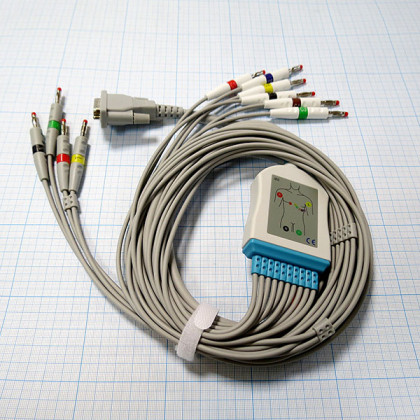 Фото товара Кабель для ЭКГ Cardiovit AT-1, AT-2, AT-101, КНР 