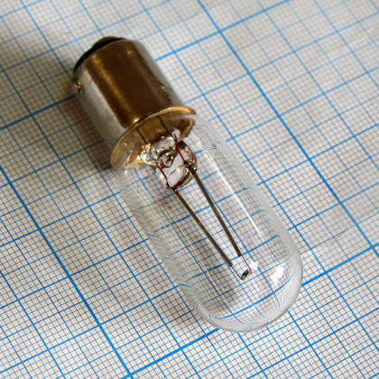 Лампа OP 13347 6V 15W BA15d Фото товара Лампа OP 13347 6V 15W BA15d