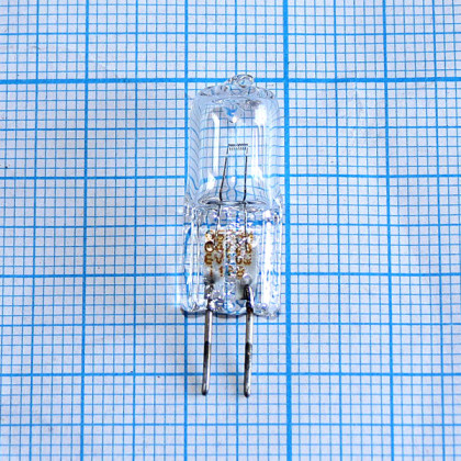 Лампа галогенная Osram 64223 6V 10W M/43 G4 Фото товара Лампа галогенная Osram 64223 6V 10W M/43 G4
