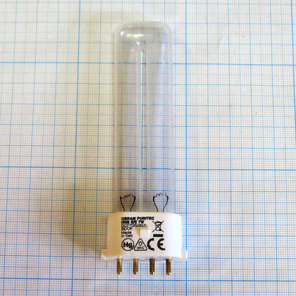 Лампа Osram Puritec HNS S/E 7W 2G7 Фото товара Лампа Osram Puritec HNS S/E 7W 2G7