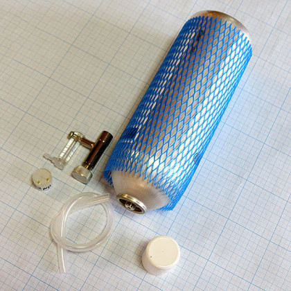 Баллон калибровочный с газом CO для анализатора Micro CO Фото товара Баллон калибровочный с газом CO для анализатора Micro CO