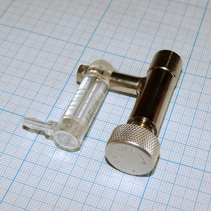 Редуктор для газового баллона для анализатора Micro CO Фото товара Редуктор для газового баллона для анализатора Micro CO