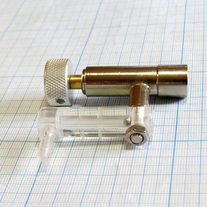 Редуктор для газового баллона для анализатора Micro CO Фото товара Редуктор для газового баллона для анализатора Micro CO