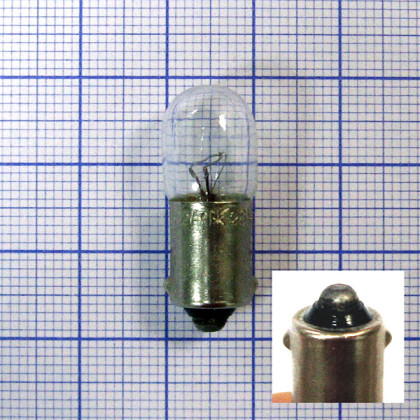 Лампа МН 36-0,12 B9s Фото товара Лампа МН 36-0,12 B9s