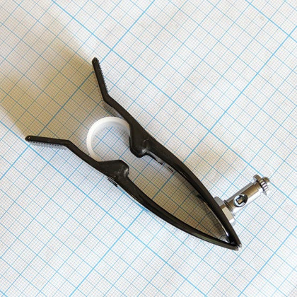 Фото товара Электрод конечностный педиатрический с винтом и зажимом, КНР (прищепка) 87х20