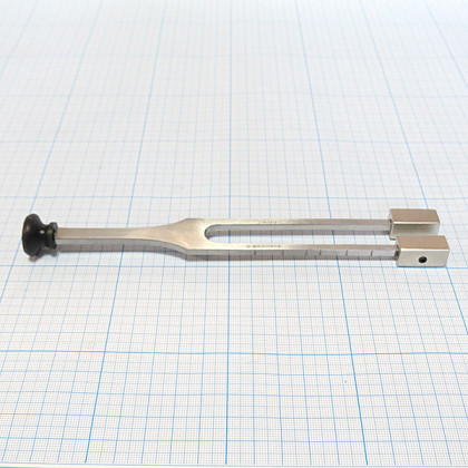 Камертон стальной с грузиками C128 J-31-027 Фото товара Камертон стальной с грузиками C128 J-31-027