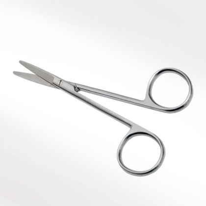 Фото товара Ножницы глазные прямые тупоконечные J-22-056