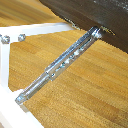 Кушетка смотровая КМС с подголовником "Салве" Фото товара Кушетка смотровая КМС с подголовником "Салве"