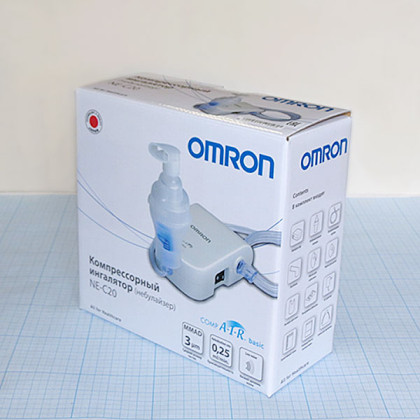 Ингалятор небулайзер Omron NE-C20 Фото товара Ингалятор небулайзер Omron NE-C20