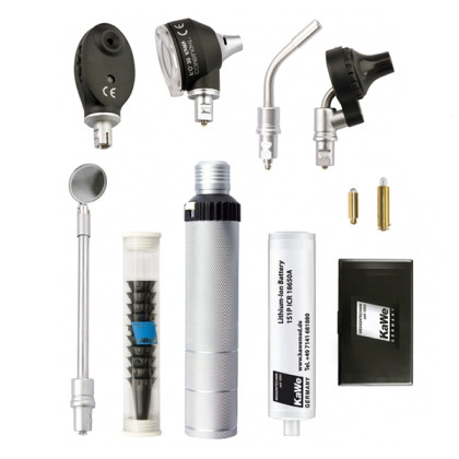 Фото товара Набор диагностический KaWe Комбилайт FO30/E36 (офтальмоскоп 6 апертур, диафаноскоп и отоскоп ФО с принадлежностями)