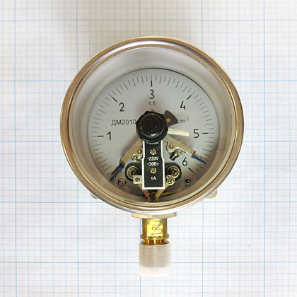 Фото товара Манометр сигнализирующий ДМ2010ф СгуЗ (0-6) кгс/см2