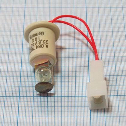 Лампа 22,8V 40W IRC Medizin Dr.Fischer (аналог MERILUX 22,8V 40W K8 CODE 485761 Merivaara) Фото товара Лампа 22,8V 40W IRC Medizin Dr.Fischer (аналог MERILUX 22,8V 40W K8 CODE 485761 Merivaara)