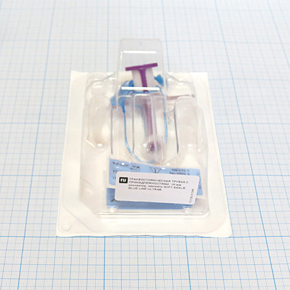 Трубка трахеотомическая Portex Blue Line Ultra 6 мм с манжетой "Соф Сеал" набор с двумя канюлями Фото товара Трубка трахеотомическая Portex Blue Line Ultra 6 мм с манжетой "Соф Сеал" набор с двумя канюлями
