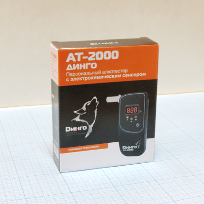 Алкотестер персональный Динго АТ-2000 Фото товара Алкотестер персональный Динго АТ-2000