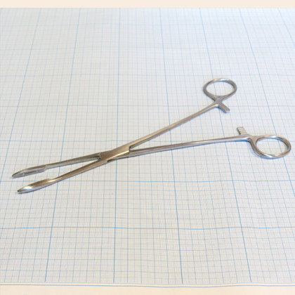 Корнцанг прямой 19-920 (Щ-20) 260мм Maier Фото товара Корнцанг прямой 19-920 (Щ-20) 260мм Maier