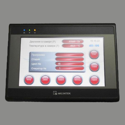 Панель оператора Weintek eMT3070A.7 600 МГЦ, 256Mb RAM Фото товара Панель оператора Weintek eMT3070A.7 600 МГЦ, 256Mb RAM