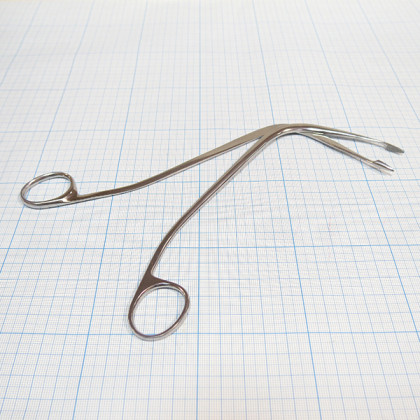 Фото товара Щипцы гортанные для извлечения инородных тел 20 см 3-145 Hartmann (Sammar)