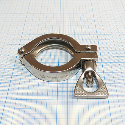 Зажим соединений типа tri-clamp GD-ALL 19/0012  Фото товара Зажим соединений типа tri-clamp GD-ALL 19/0012