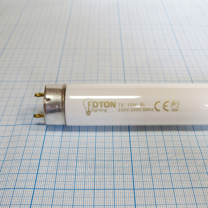 Фото товара Лампа ультрафиолетовая 604576 FOTON 10W/T8 L=346 мм