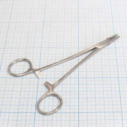 Фото товара Иглодержатель общехирургический, 160 мм 25-131 (Sammar)