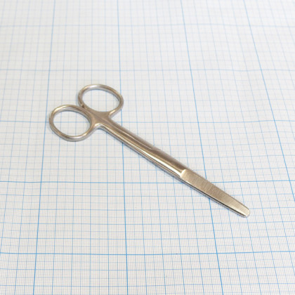 Ножницы тупоконечные прямые, 140 мм 13-102 (Sammar) аналог J-22-004 Фото товара Ножницы тупоконечные прямые, 140 мм 13-102 (Sammar) аналог J-22-004