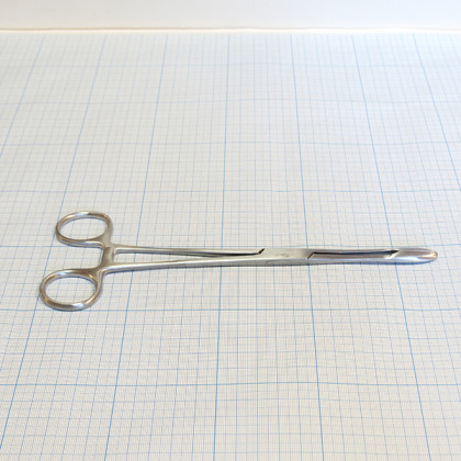 Корнцанг прямой для детей 230 мм 19-906 Maier (Sammar) Фото товара Корнцанг прямой для детей 230 мм 19-906 Maier (Sammar)