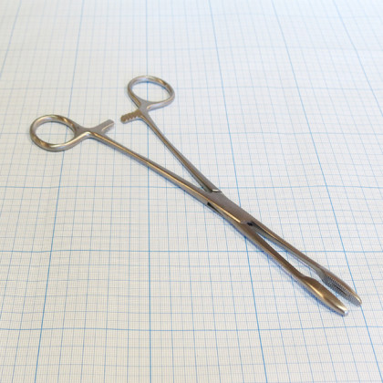 Корнцанг прямой для детей 230 мм 19-906 Maier (Sammar) Фото товара Корнцанг прямой для детей 230 мм 19-906 Maier (Sammar)