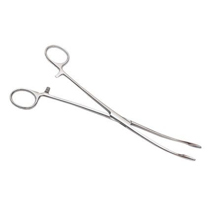 Корнцанг изогнутый для детей 230 мм 19-908 Maier (Sammar) Фото товара Корнцанг изогнутый для детей 230 мм 19-908 Maier (Sammar)