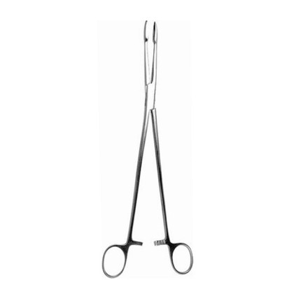 Корнцанг прямой Щ-20-1 260 мм (Россия) Фото товара Корнцанг прямой Щ-20-1 260 мм (Россия)