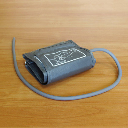 Манжета с камерой однотрубочная (со скобой) 22-32 см, (манжета нейлон, камера ПВХ) Фото товара Манжета с камерой однотрубочная (со скобой) 22-32 см, (манжета нейлон, камера ПВХ)