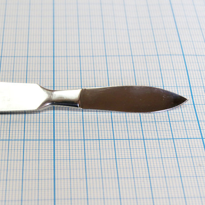 Скальпель остроконечный средний 150 мм 16-506 Surgical (Sammar) Фото товара Скальпель остроконечный средний 150 мм 16-506 Surgical (Sammar)