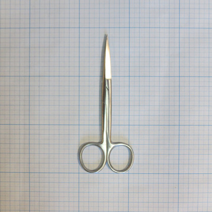 Фото товара Ножницы с двумя острыми концами прямые 140 мм 13-122 Surgical (Sammar)