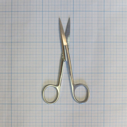 Фото товара Ножницы с двумя острыми концами прямые 140 мм 13-122 Surgical (Sammar)