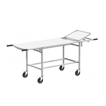 Тележка для перевозки больных ТБсп-01 МСК-401-01М (2050х625х800 мм)  Фото товара Тележка для перевозки больных ТБсп-01 МСК-401-01М (2050х625х800 мм)