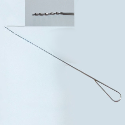 Зонд гортанный с навивкой, 320 мм 16-016 Cotton Probes Фото товара Зонд гортанный с навивкой, 320 мм 16-016 Cotton Probes