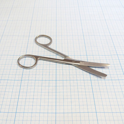 Фото товара Ножницы тупоконечные вертикально-изогнутые 140 мм 13-132 Surgical (Sammar)